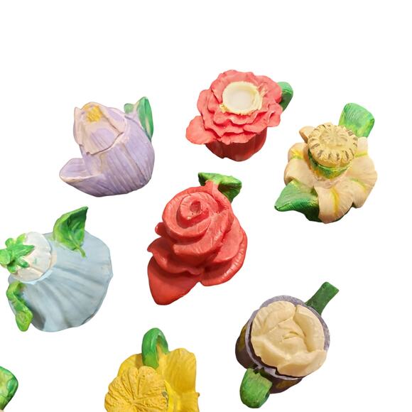 Miniature Doll House Tea Set 18 Piece Tea Set Collectible - Picture 8 of 15